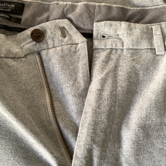 Men’s Nordstrom Straight Fit Grey Pants - Picture 4 of 8